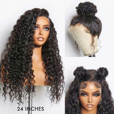 Put On & Go Upgraded Hidden Strap Snug Fit 360 Lace Frontal Wig Glueless Human Hair Wigs Flash Sale